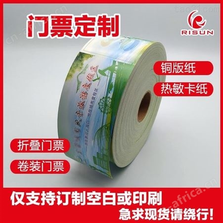 日昇 可订制印刷 景区门票 旅游景点门票 游乐场门票 演唱会门票 可根据客户需求印刷定制 RS202004105