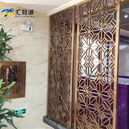 广州批简约中式屏风满焊工艺不锈钢屏风隔断客厅