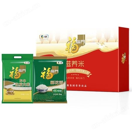 中粮 福临门滋养米礼盒 美泽四川礼品定制 礼品店货源 MY-SHWC-Y-L5-59