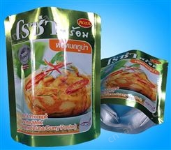 休闲食品包装袋(铝箔自立包装袋)