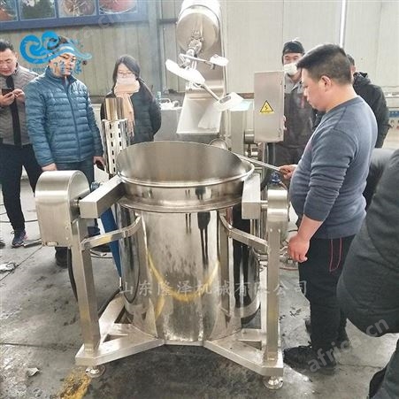 隆泽全自动智能炒菜机器 配餐中心供应炒菜机 炒鸡蛋控温标准模拟人工炒锅