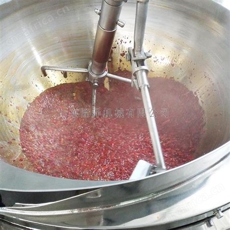 肉酱行星搅拌炒锅 隆泽炒肉酱的机器设备 辣椒酱炒锅