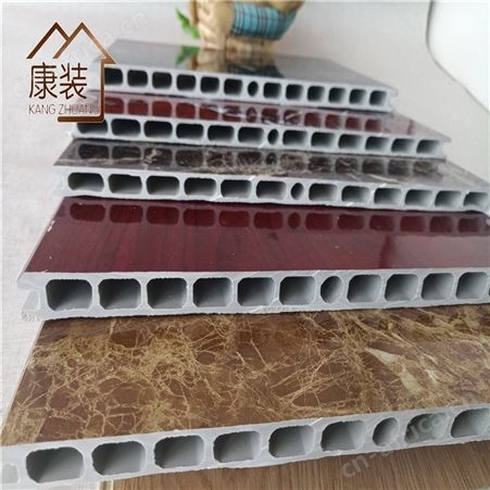 山东康装仿大理石石塑线条 PVC线条 竹木纤维线条 石塑电梯门套线