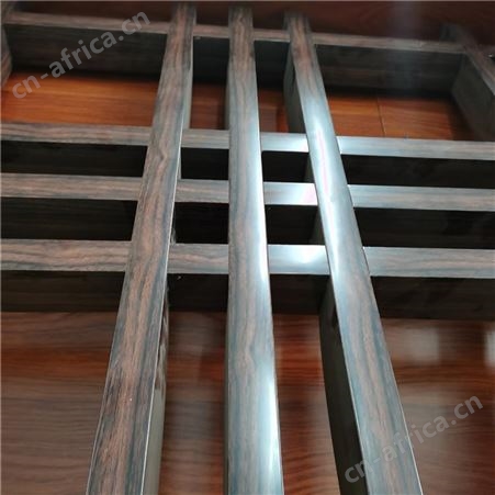 工装吊顶工程卡扣天花方通吊顶材料 走廊长条吊顶铝型材 康装铝方通吊顶材料厂