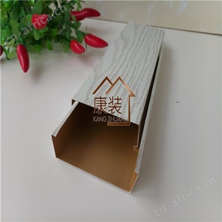 商业吊顶滚涂铝方通 室内室外铝方通装饰材料 厂家定制