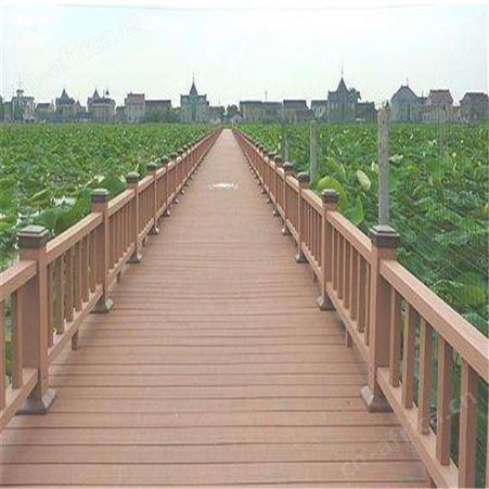 室外护栏立柱方木阳台露台木塑地板景观绿化塑木地板