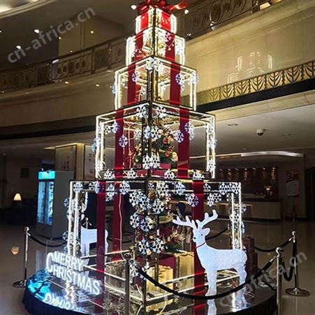 利达文仪4米5米6米7米8米9米10米12米大型圣诞树框架套餐商场酒 店户外装饰节日专用全国发货