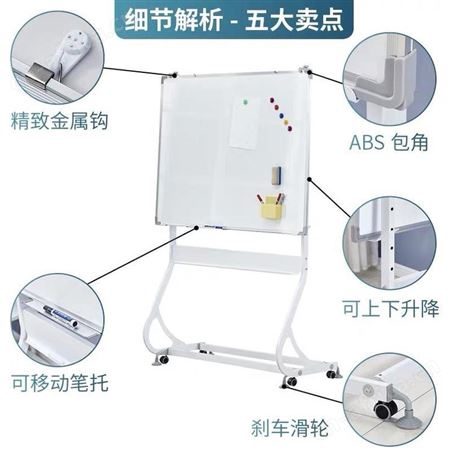 北京利达 钢化烤漆玻璃 办公白板颜色尺寸可选