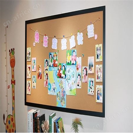 学校软木照片墙 幼儿园/家用软木墙 留言板 可以定制尺寸