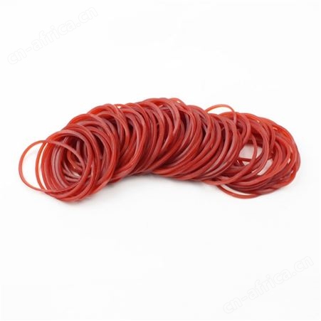 高弹力耐高温25红色橡皮筋办公用品原装橡胶圈