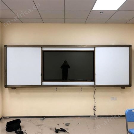 上下推拉绿板 左右推拉白板 搪瓷白板 送货安装中间推拉黑板北京利达黑板厂家