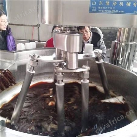 油泼辣子酱炒锅 麻辣烫底料炒料机 电磁炒酱料设备价格