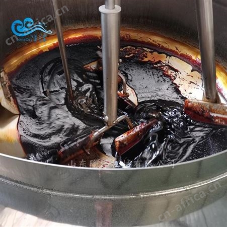 全自动熬糖炒糖锅 糖稀搅拌锅 隆泽炒糖色的机器设备