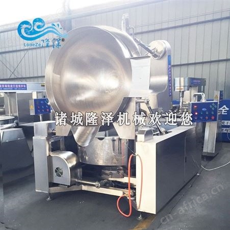 隆泽花生拌糖机器设备 炒花生糖的机器 芝麻糖花生糖拌机器 大型自动炒糖拌糖机设备