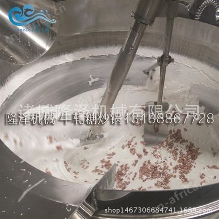 隆泽花生拌糖机器设备 炒花生糖的机器 芝麻糖花生糖拌机器 大型自动炒糖拌糖机设备