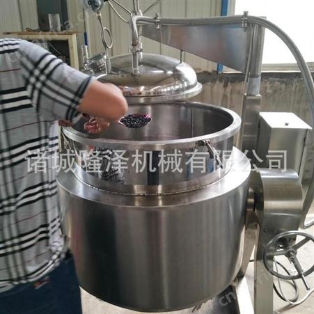 大型蜜饯果脯加工机器 不锈钢渗糖锅 蜜枣草莓干芒果干加工设备