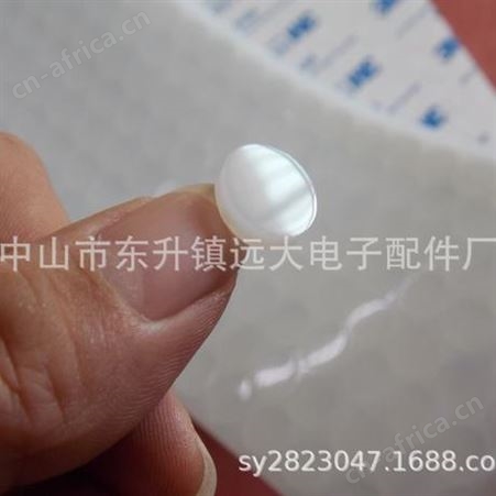 全国供应 硅胶防滑脚垫  防震硅胶垫片 半透明圆形硅胶，单面磨砂