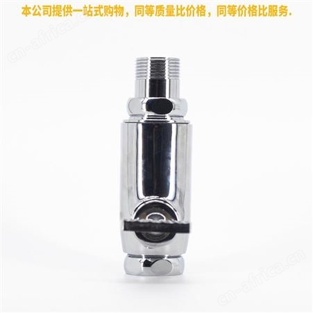 盖香云脚踏式蹲便器冲洗阀卧式冲水阀卫生间延时阀全铜大立式脚踏