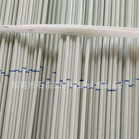 专业生产供应高强度苗木支架 大棚纤维杆 农用小拱棚纤维棒