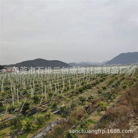 专业生产直销高强度耐腐蚀玻璃纤维拱棚杆 温室育苗葡萄支架