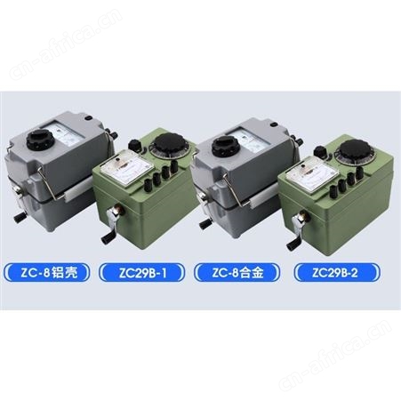 ZC29B接地电阻表500V1000V地阻表摇表防雷检测高精度