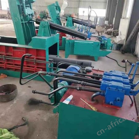 自动翻包金属压块机 废钢冶炼打包机 废铁边角料挤压机