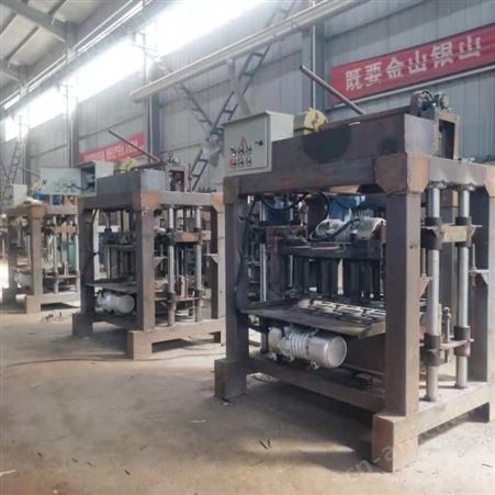 单人操作小型水泥砖机 标砖空心砖水泥切块砖机 民用建筑砖机