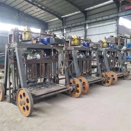 家用移动水泥砖机 免托板水渠砖制砖机 标砖小型砖机