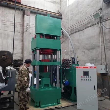 铁屑增速缸液压机 小型金属粉末铝屑压饼机 牛羊添砖成型机