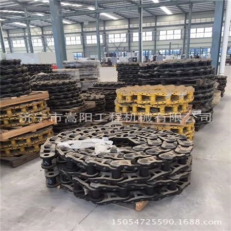 山推SD16四轮一带链轨油链总成 挖土机链条配件批发44节