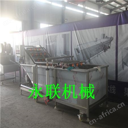 青椒气泡清洗机 全自动气泡清洗设备 不锈钢果蔬清洗机