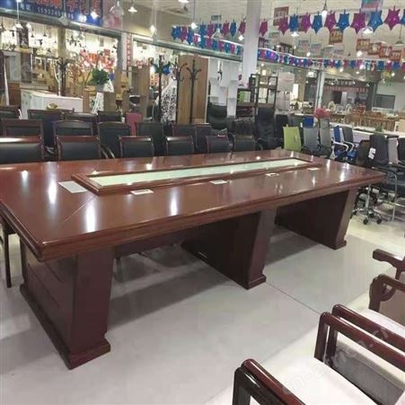定制会议桌 时尚简约洽谈桌 定制办公家具生产厂家 旭峰家具 现货供应