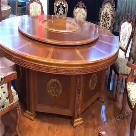 餐桌 旭峰家具 方形变圆形客厅伸缩餐桌 餐桌厂家