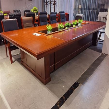 现代简约洽谈桌 定制板式会议桌 办公家具生产厂家 旭峰家具 现货供应