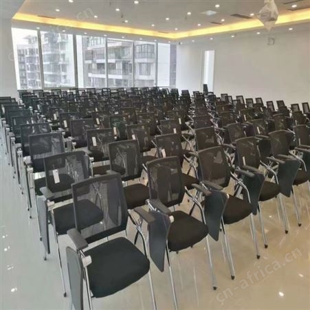 折叠培训写字板椅 旭峰家具 会议折叠椅 现货供应