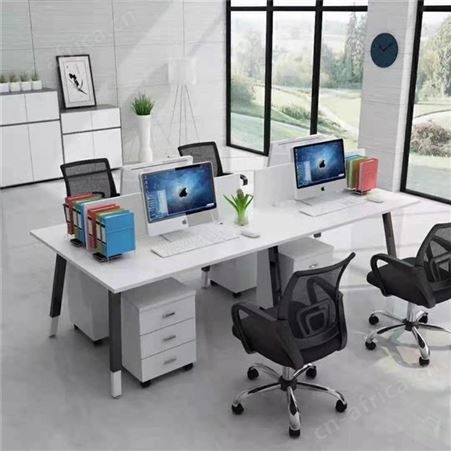 现代简约工位桌 旭峰家具 屏风隔断 公司职员工位桌 