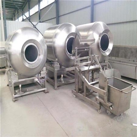白条鸡食品真空滚揉机 香肠培根小型真空腌制滚揉机