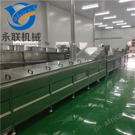 魔芋条大型连续式蒸煮漂烫机 什锦全自动漂烫杀青设备