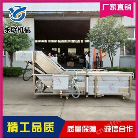 大型清洗流水线   小油菜清洗流水线
