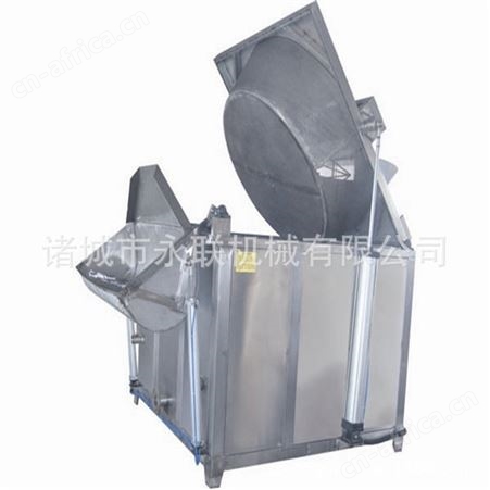 扒鸡上色油炸流水线 在线过滤刮渣油炸机扒鸡油炸机