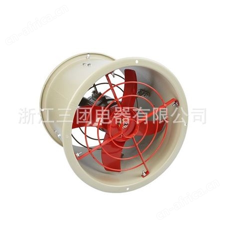 三团隔爆型防爆轴流风机CBF-500管道式通风机排风机0.55KW220V