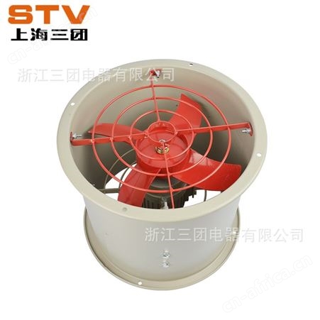 防爆排气扇CBF-600圆形工业排风扇隔爆型管道轴流风机换气扇三团220V380v