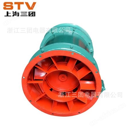 三团FBY-11Kw系列矿用防爆轴流式局部通风机YBT-11KW隔爆型排风机