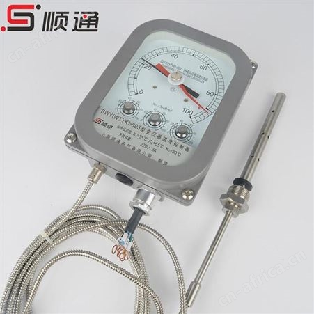 顺通BWY-802ATH电力变压器温度控制器油面温度温控器BWY-802/803A温度计