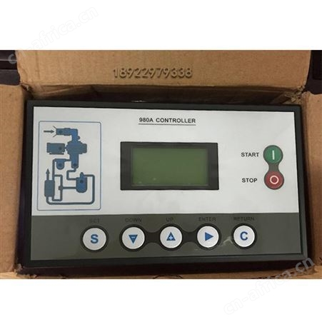 螺杆式空压机显示面板MAM980BV100KS带485通讯/普乐特控制显示器