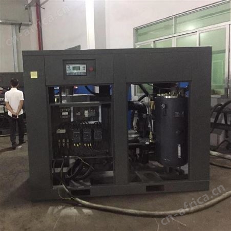二级压缩永磁变频90kw螺杆式空压机 120HP双级压缩机永磁变频螺杆空压机科比迪供应