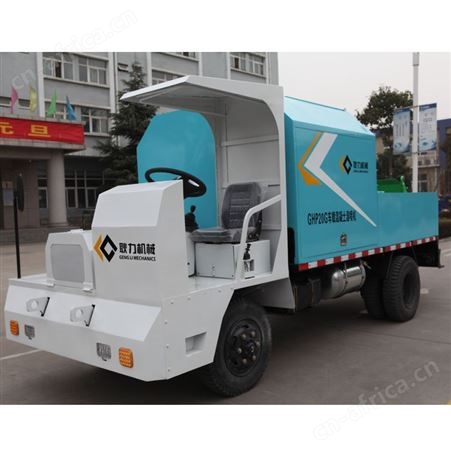 耿力车载泵送混凝土 双喷头液压湿喷台车 全自动移动式湿喷车