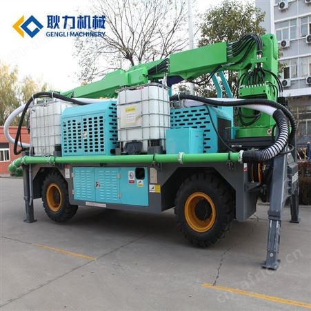 耿力 GHP3015D 工程混凝土湿喷台车 隧道施工喷射机