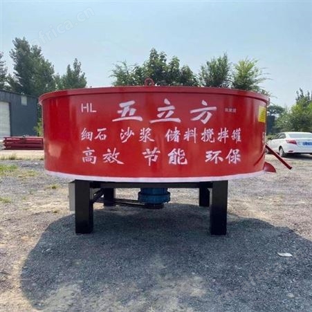 腾拓 六立方砂浆储存罐 五立方储料罐 三立方搅拌机厂家 支持定制