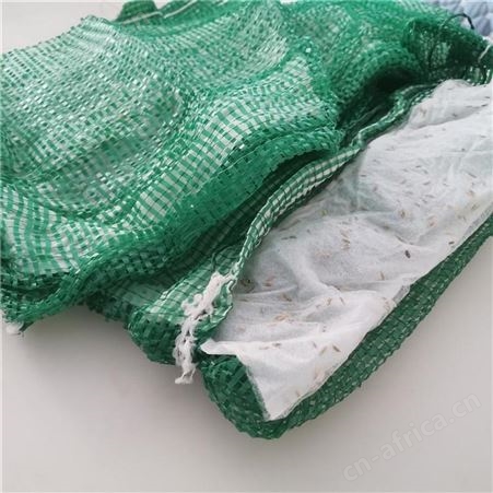 绿色短丝生态袋 恒瑞通河道护岸带草籽生态袋